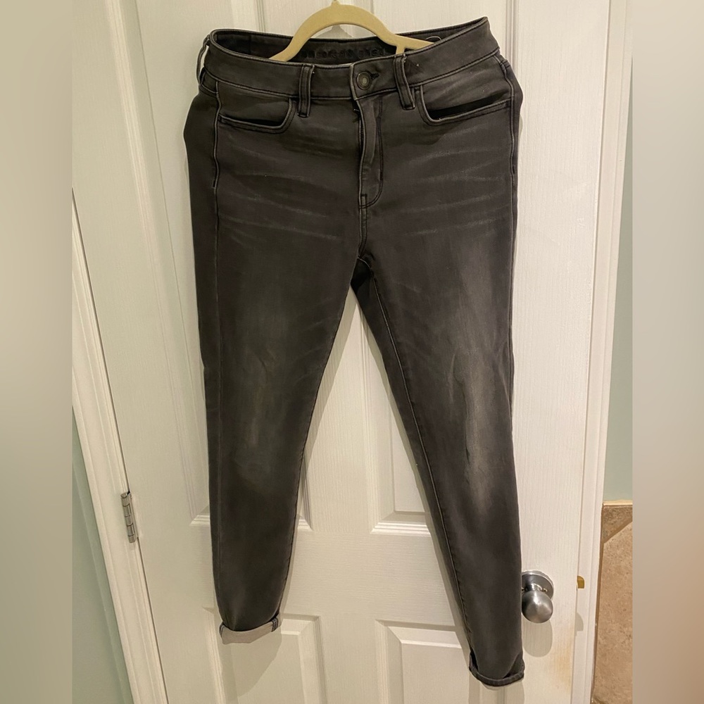 Super soft grey/black jeans